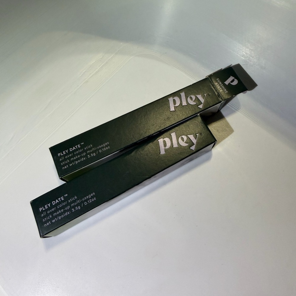 SET of 2 Pley Date All Over Color Stick Set in Sunshine State